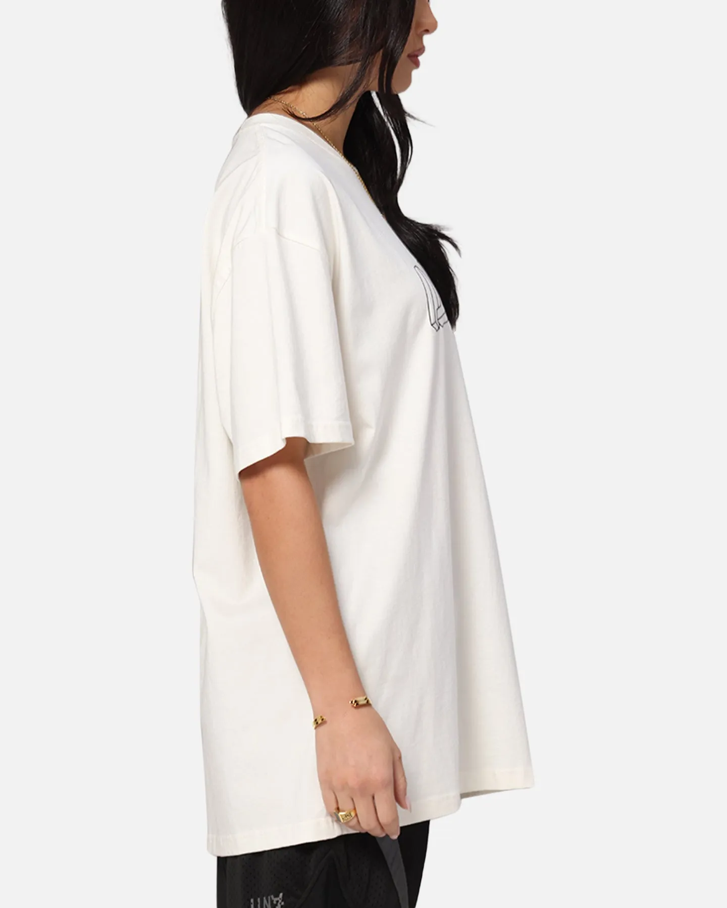 RecycledBlend The Anti Order Dimension Boxy T-Shirt Off White