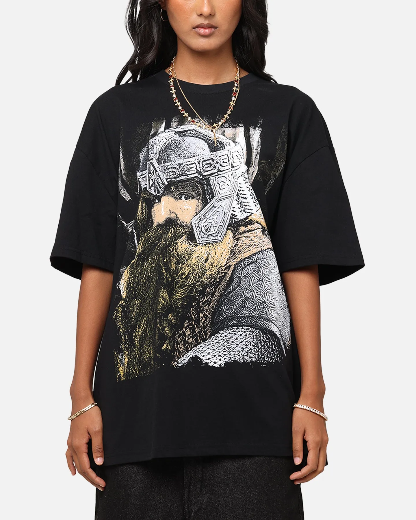 Luxury exclusivity American Thrift X The Lord Of The Rings Gimli Heavy T-Shirt Black