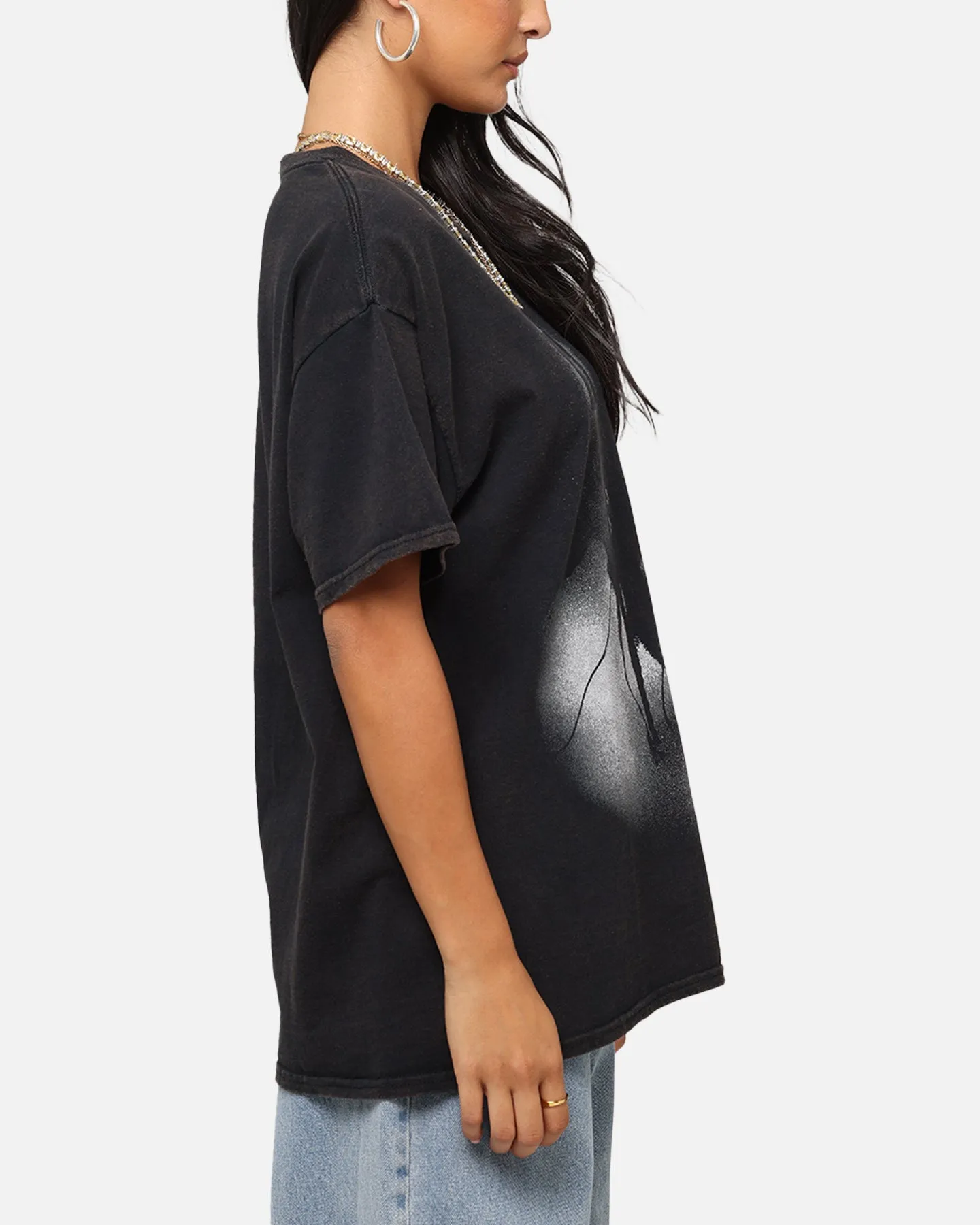 Casual Comfort Wear Poppy Poppy T-Shirt Black Vintage
