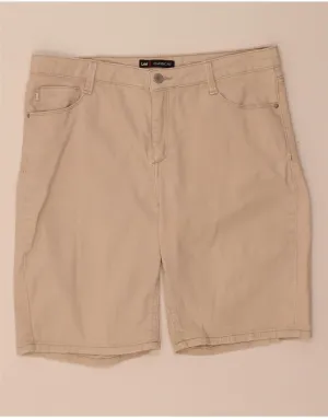 Handmade Collectible Item LEE Womens Classic Fit Casual Shorts W32 Large Beige