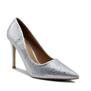 Silver Fancy Court Shoes L00870008 Iconic Piece Formal Pumps