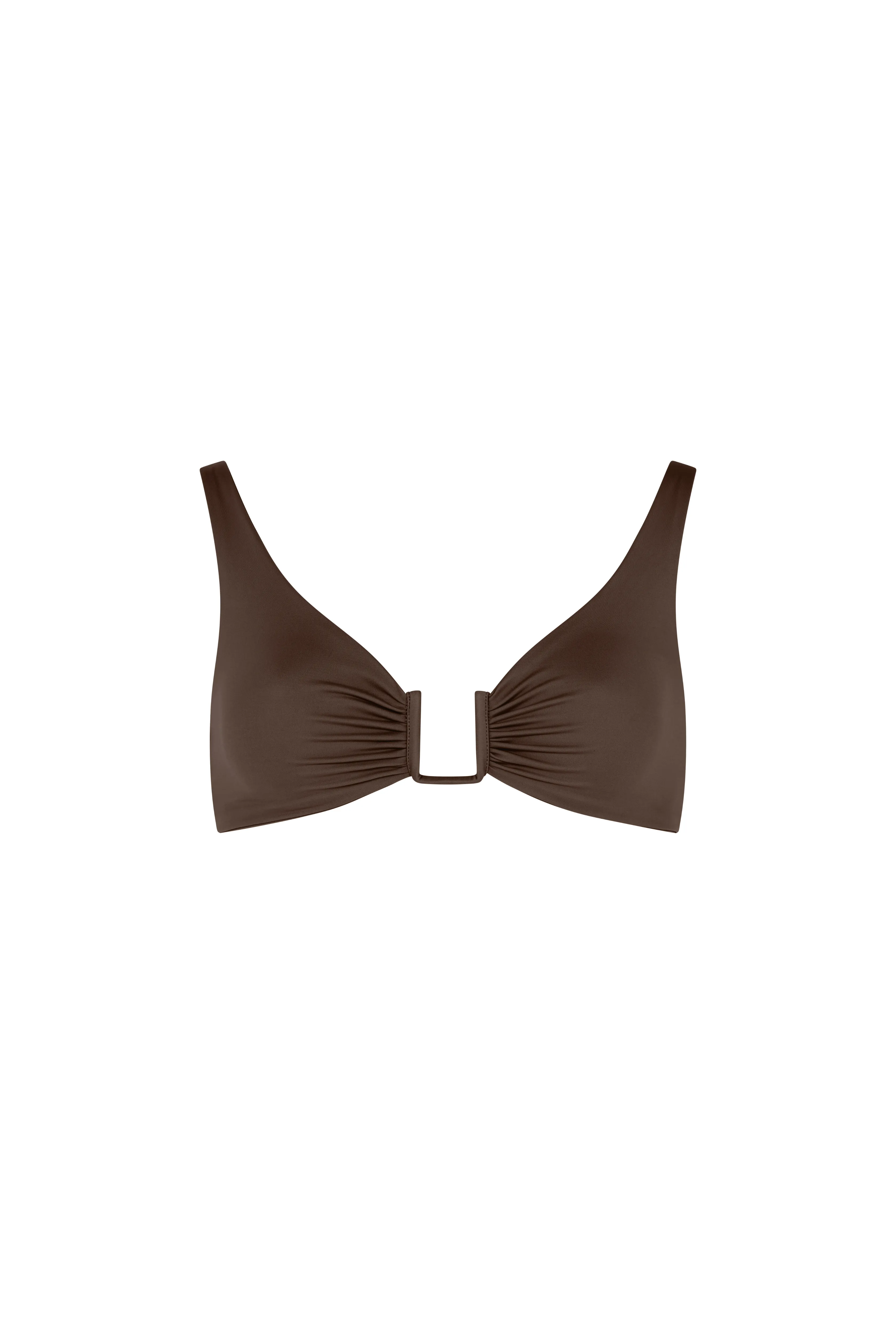 Breathable-fabric Palma Top - Espresso