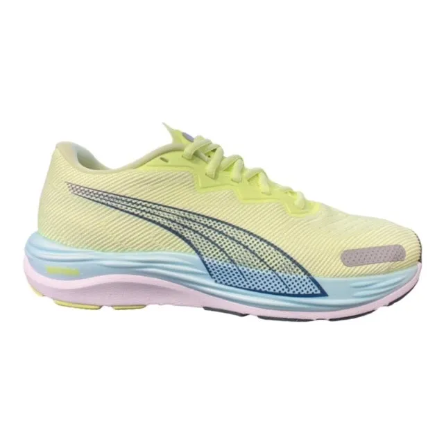 running in color runs shoes calf - high running shoes Puma scarpa da corsa da uomo  Velocity Nitro 2 195337 01 giallo-blu notte