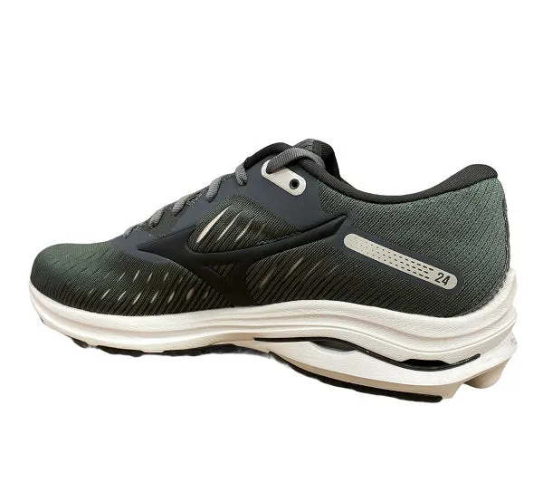 Mizuno scarpa da corsa da uomo Wave Rider 24 J1GC200316 grigio coccio arancione casual - sneakers