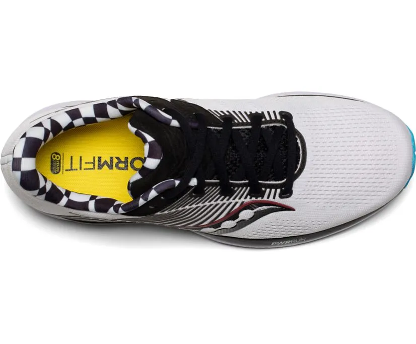 amateur athletes' shoes running with a lace - up closure Saucony scarpa running uomo Guide 14 S20654-40 reverie