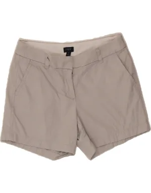 watch maternity option J. CREW Womens Chino Shorts US 6 Medium W32  Grey Cotton