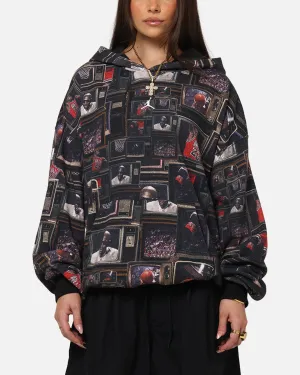 Lynx like Jordan Brooklyn Fleece Printed Hoodie Black/Sail