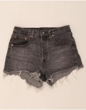 Chill Comfort Urban Style LEVI'S Womens 501 Denim Shorts W28 Medium Grey Cotton