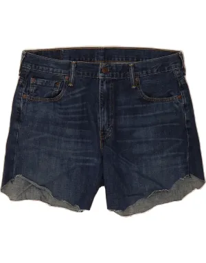 Chill Vibes Active Performance LEVI'S Womens 569 Denim Shorts W34 Large Navy Blue