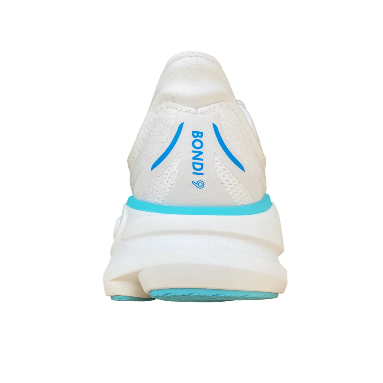 breathable experience Hoka One One scarpa da corsa uomo Bondi 9 1162011-WKB bianco-blu