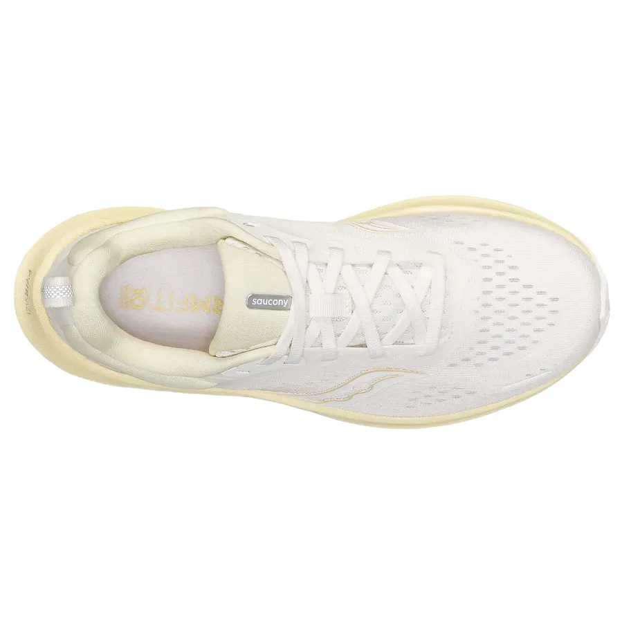 Wide Base EVA - midsole shoes Saucony scarpa da corsa da donna Surge 3 s18221-1 bianco-felce