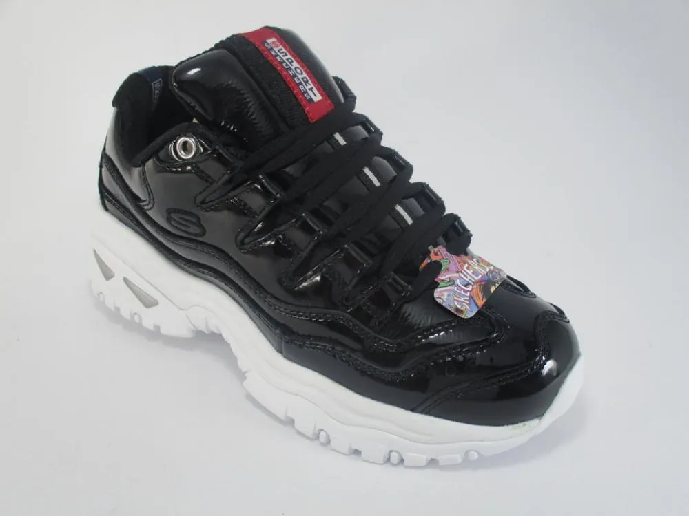 Outdoor Ready youth sports shoes Skechers scarpa walking da donna Energy Thriller Kinght 13405/BKW black