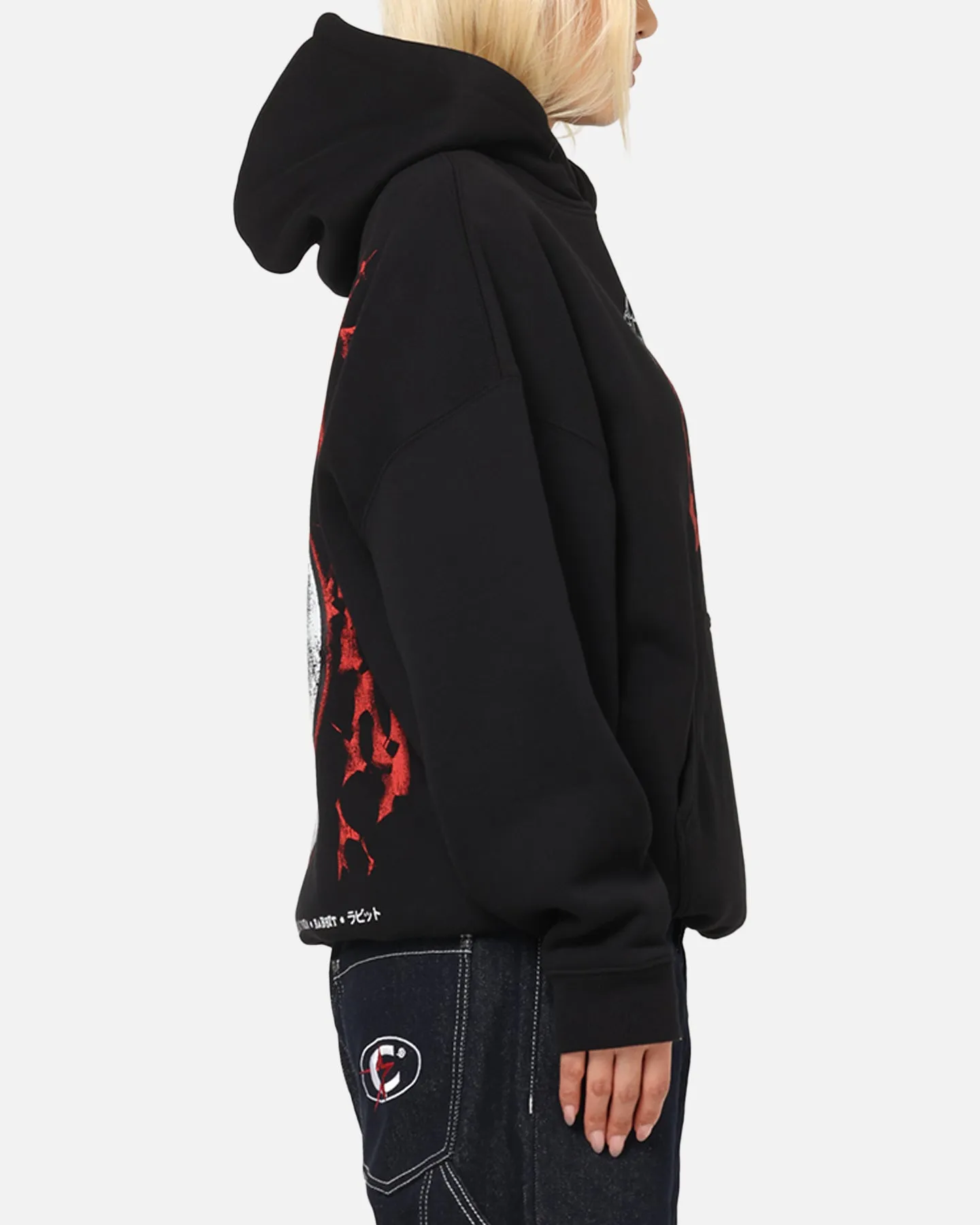 73 Studio X Tokyo Ghoul Rabbit Premium Hoodie Black Squirrel like Giraffe like