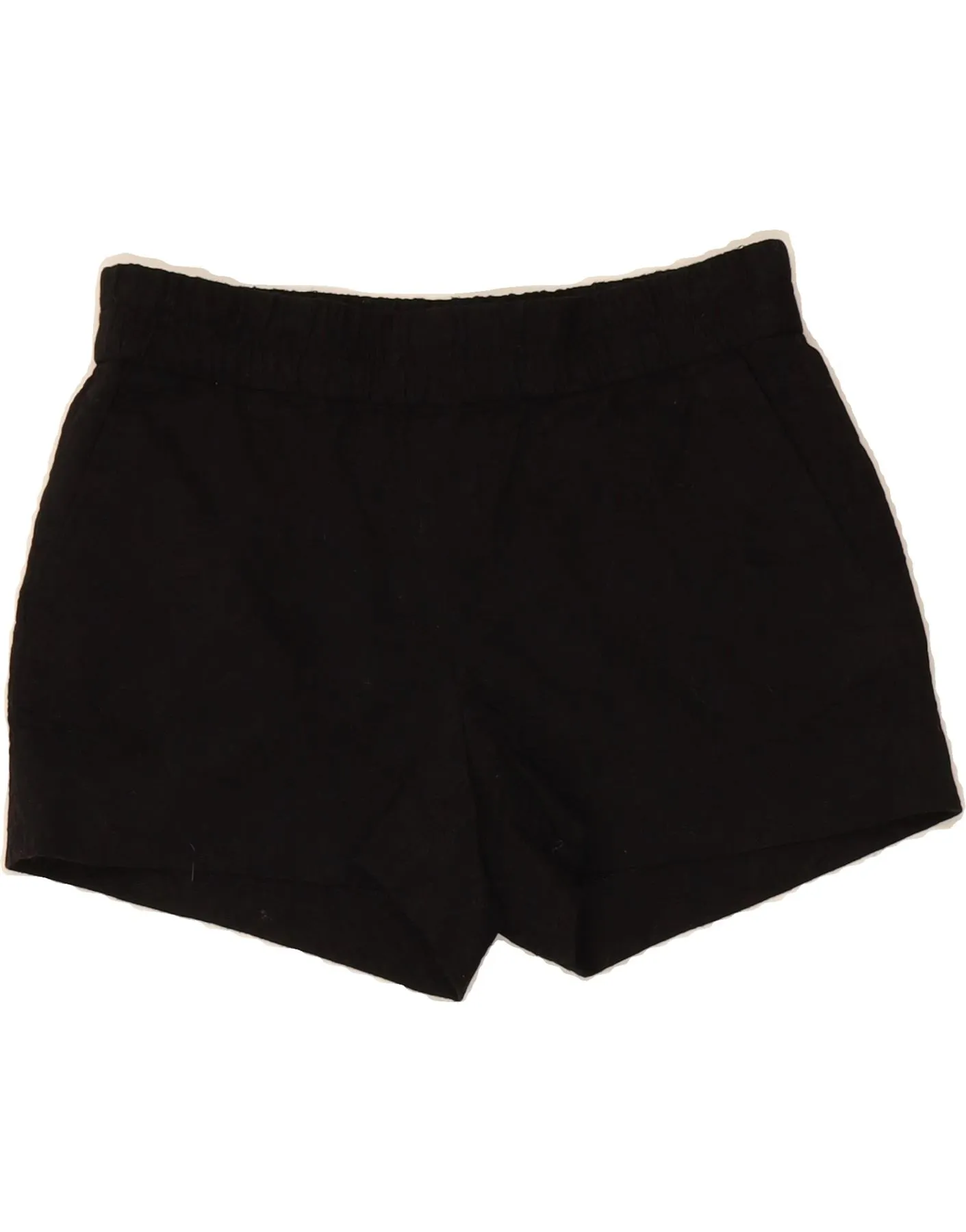 J. CREW Womens Casual Shorts US 2 XS W28 Black Cotton present for her Stylish Comfort