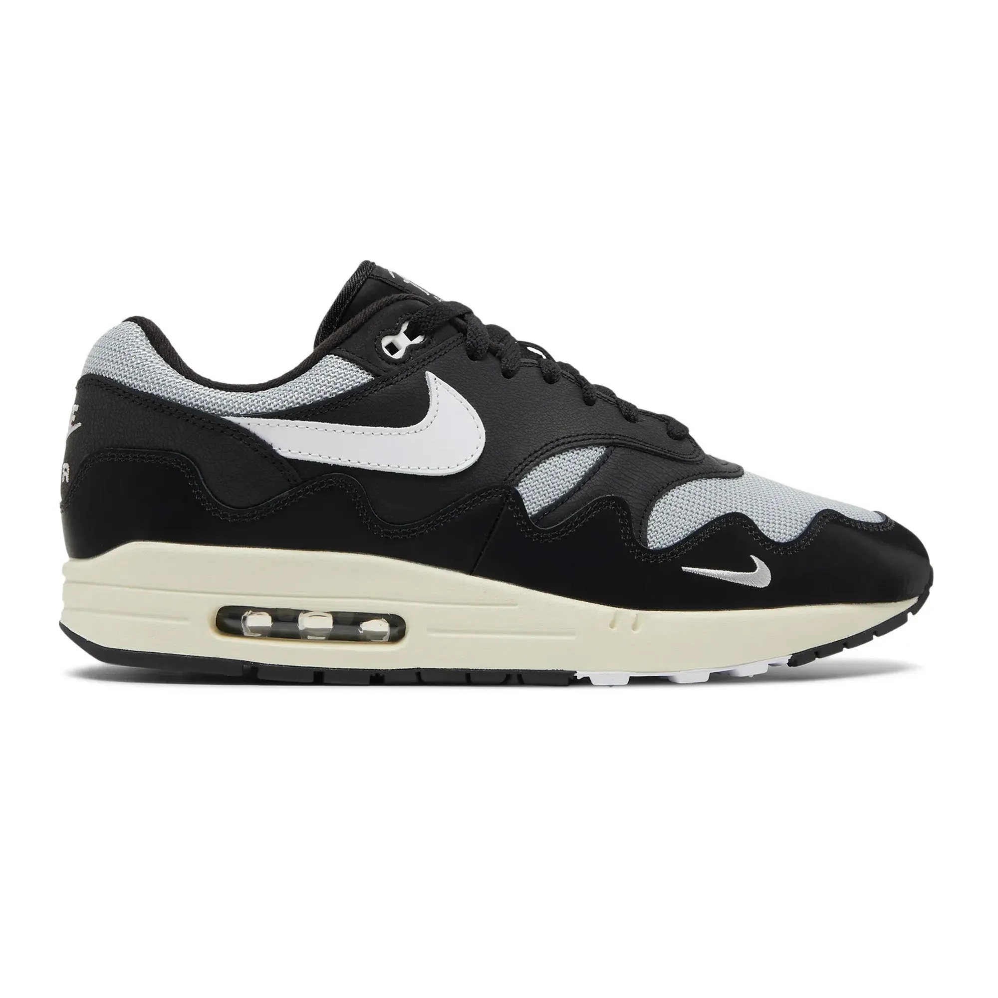 Air Max 1 Waves x Patta 'Black' (2021) Ultra Breathable Upper