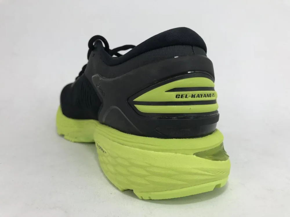 shoe cleaner amateur friendliness Asics scarpa running uomo GEL KAYANO 25 1011A019 001 black neon lime
