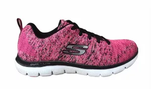 Skechers scarpa da donna Flex Appeal 2.0 High Energy 12756/HPBK hot pink black running for weight loss shoes Integrated Lacing System