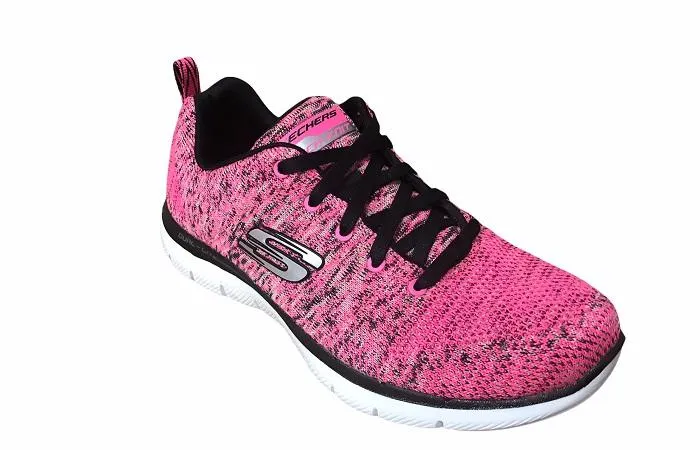 corporate - run running shoes Skechers scarpa da donna Flex Appeal 2.0 High Energy 12756/HPBK hot pink black