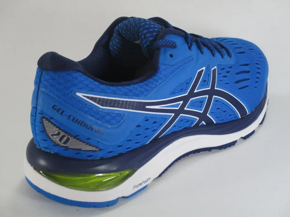 Asics scarpa running uomo GEL CUMULUS 20 1011A008 400 race blue Anti Skid heel - cup insoles
