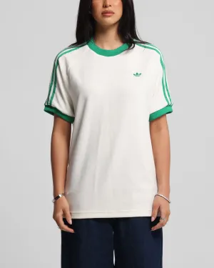 Adidas Originals 70's Cali T-Shirt Off White Stretchable Armholes Active Style