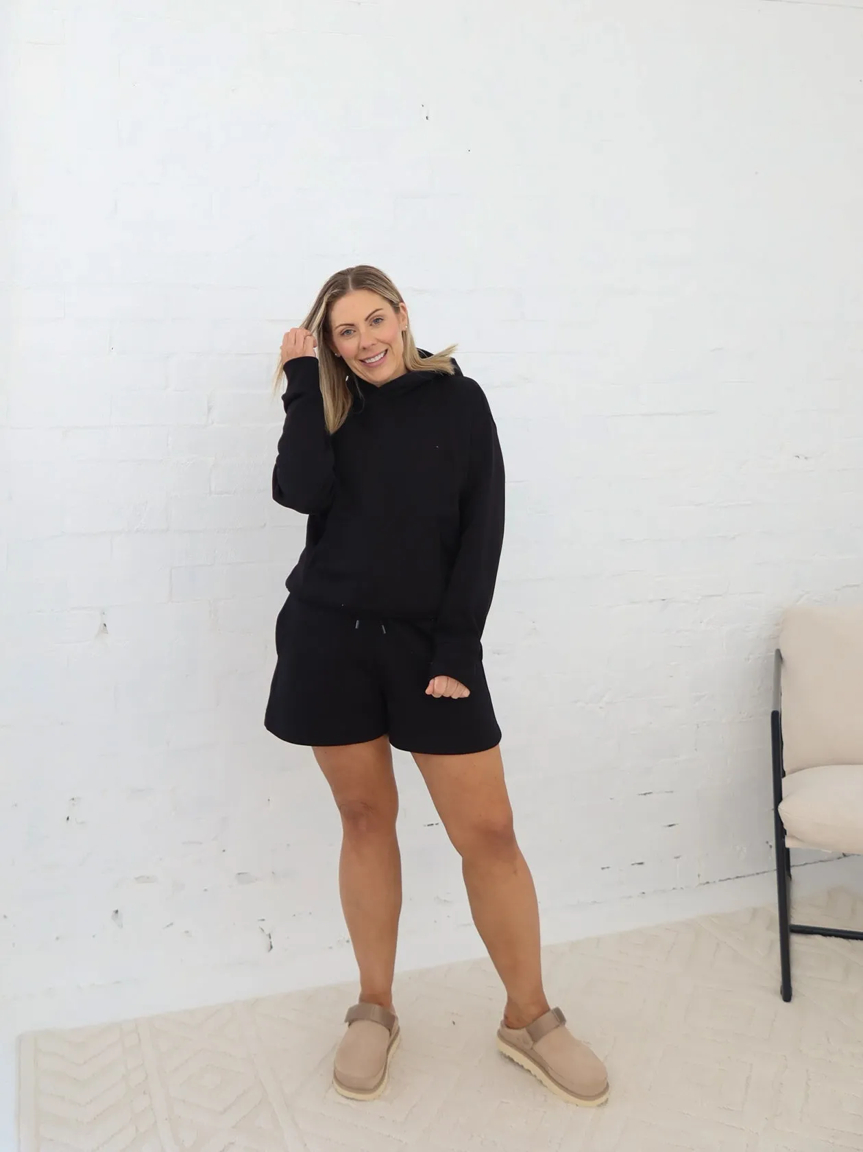 performance costume Spring Layer Frankie Hoodie - Black
