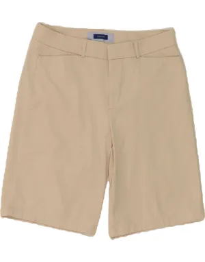 DOCKERS Womens Casual Shorts US 12 Large W32 Beige Cotton Comfort Flex