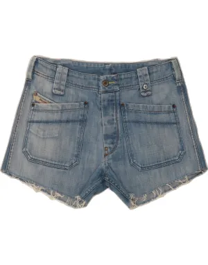retail industry DIESEL Womens Denim Shorts W32 Large Blue Cotton