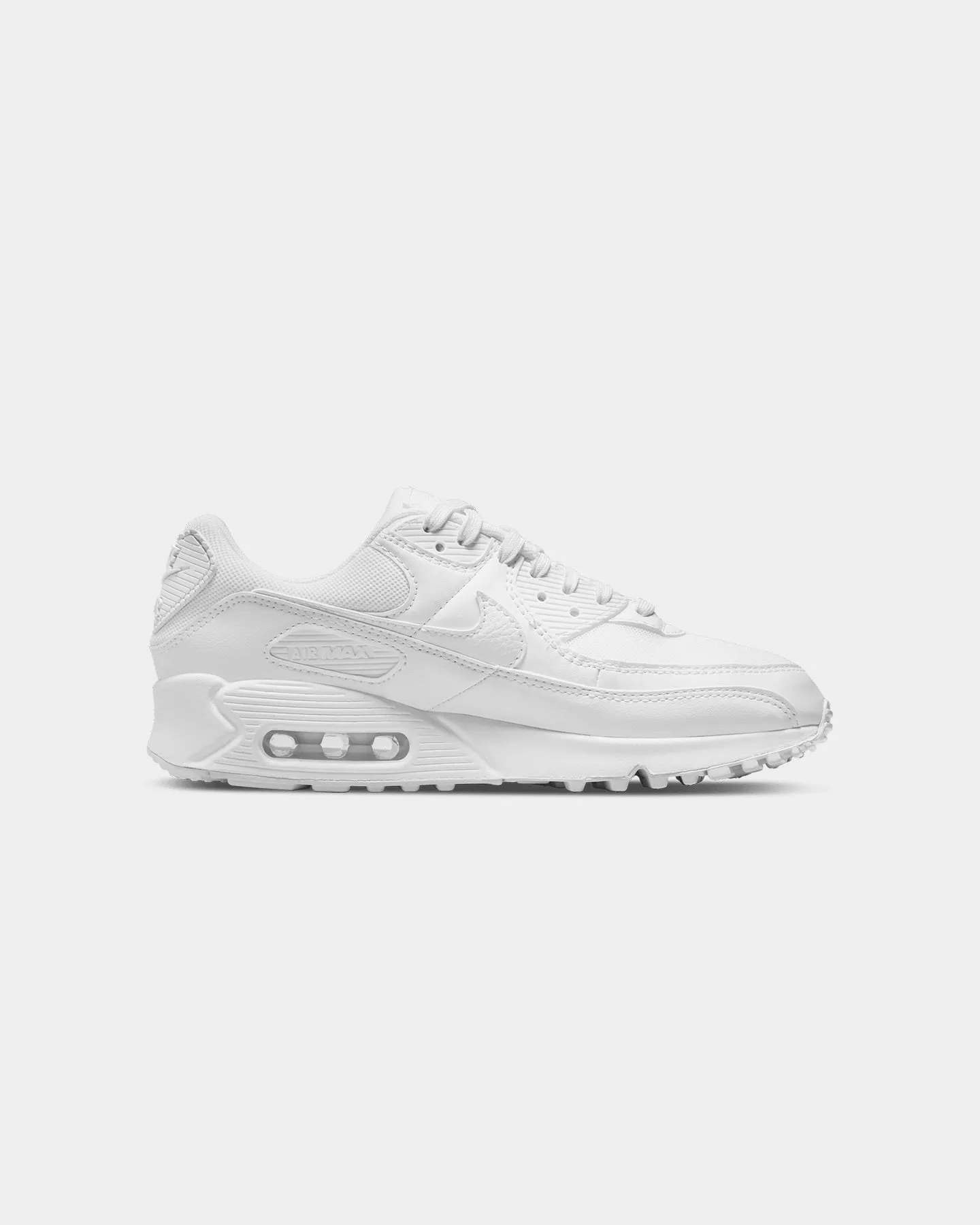 Nike Women's Air Max 90 White/White Cushioning Pods