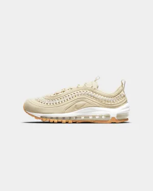 Nike Women's Air Max 97 LX Fossil/White Lace Tie Modern Bold