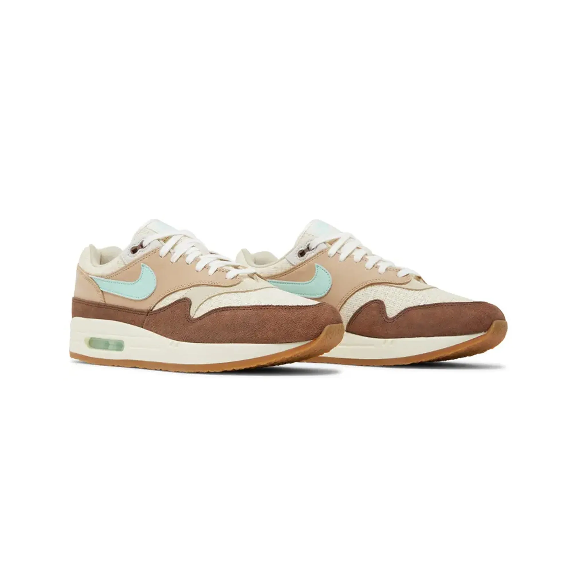 Nike Air Max 1 'Crepe Hemp' (2022) Fantastic features Lightweight Synthetic Fabric