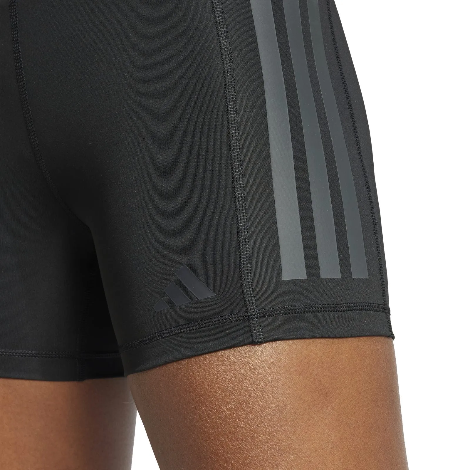 adidas Wmn OPT 3S Short 4in Black ReinforcedStressPoints Quick Adjust