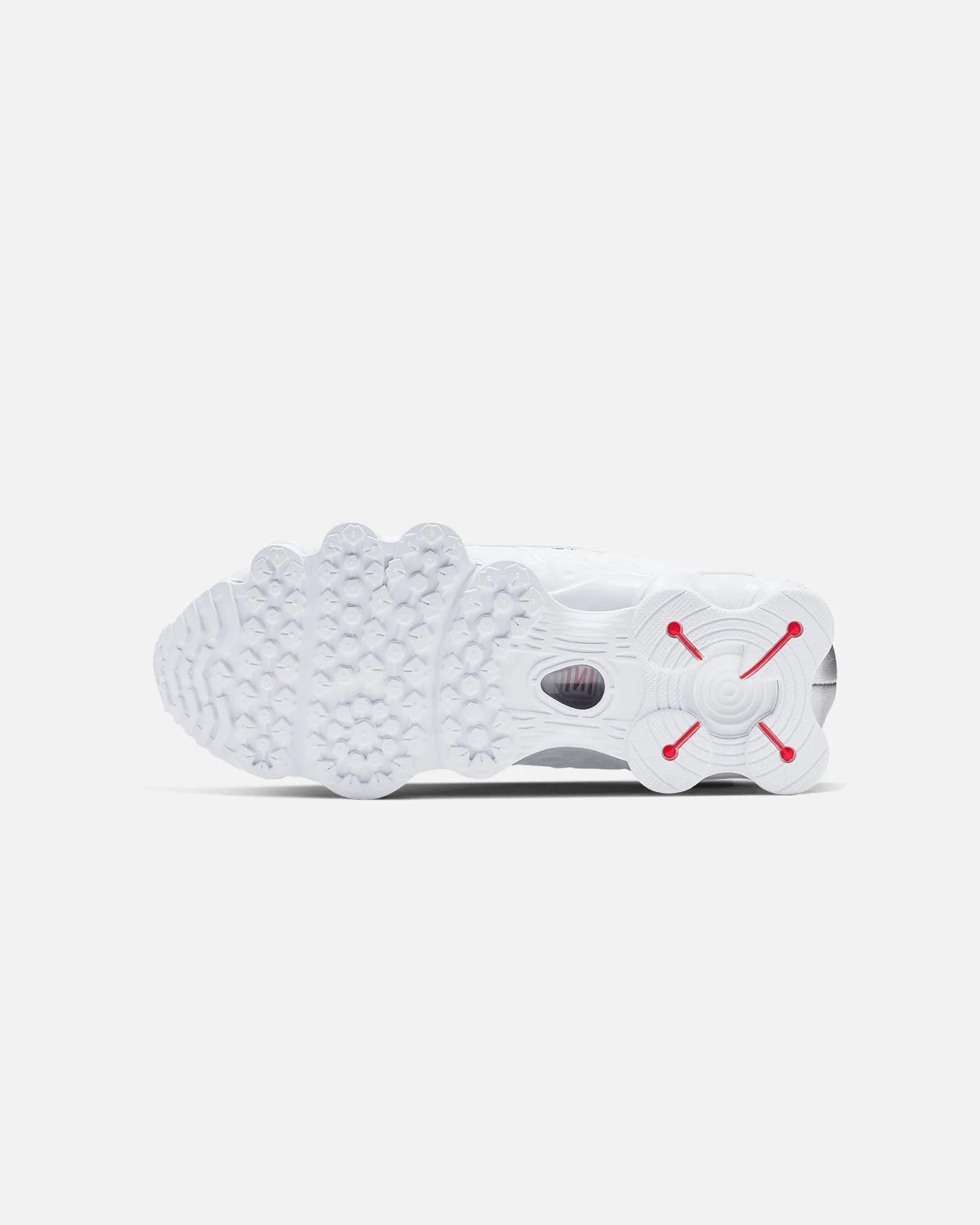 Sweat Resistant Comfort Seekers Elastic Nike Women's Shox TL White/White