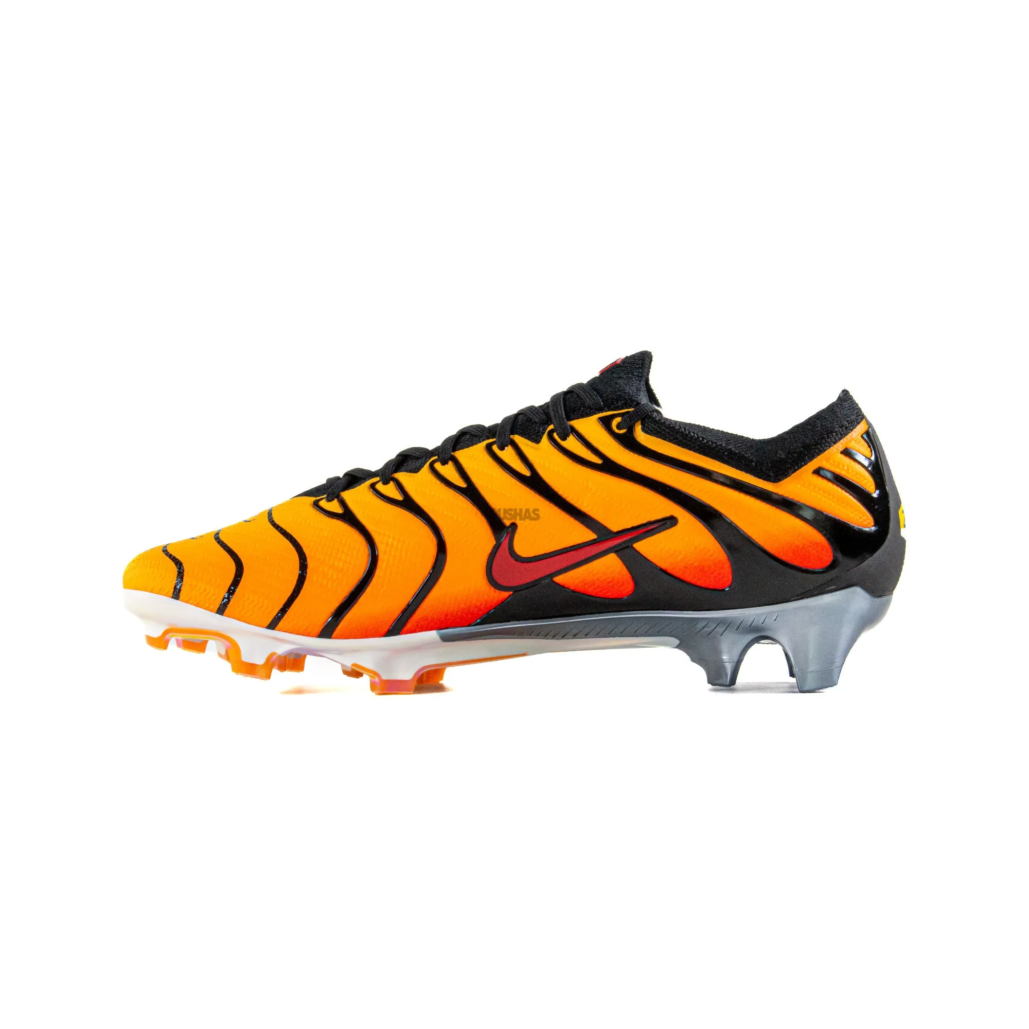 Nike Mercurial Vapor 15 Elite FG x Air Max Plus 'Sunset' (2024) satin - finish - design shoes midsole