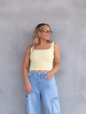 Mona Singlet - Yellow Quick Release Vents Eco Friendly Production
