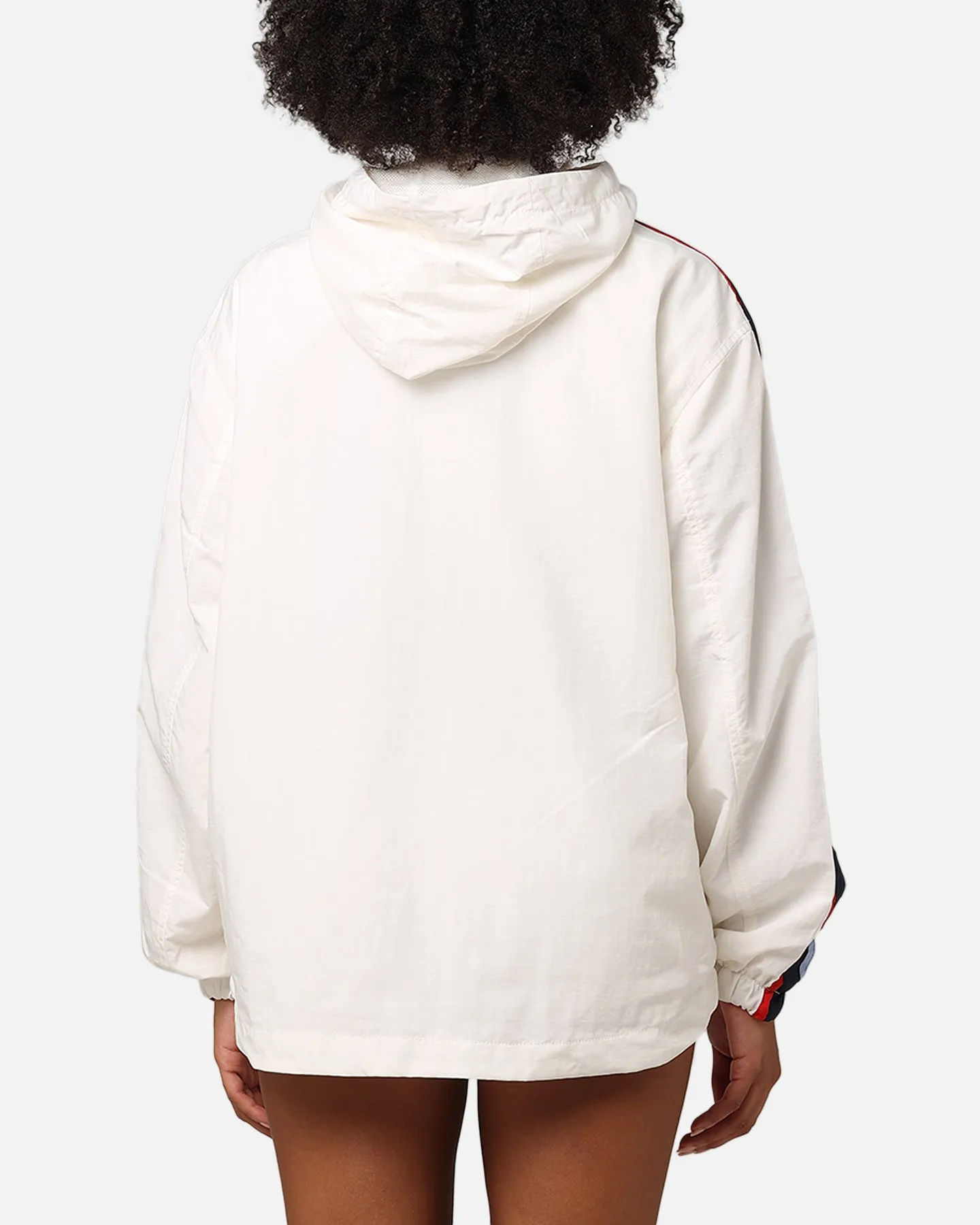 Tommy Jeans Women's TJW Archive Chicago Pullover Jacket Ancient White group outing