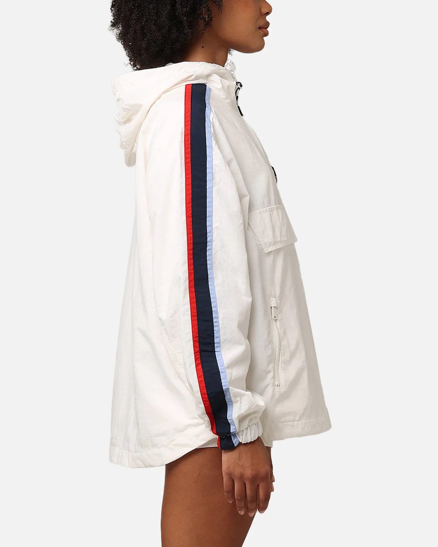 Tommy Jeans Women's TJW Archive Chicago Pullover Jacket Ancient White Authorize