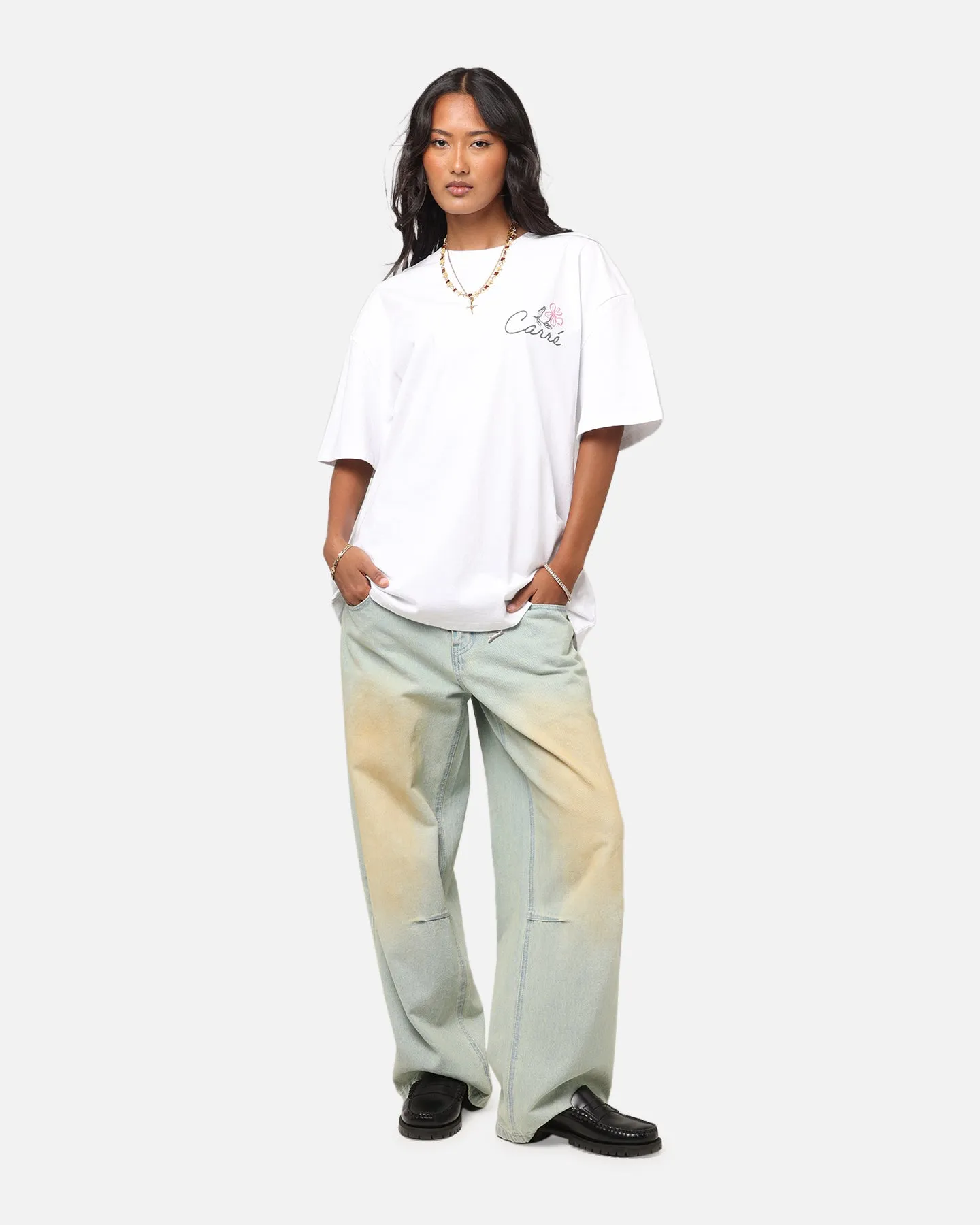Cool Vibes Carre Hand Picked T-Shirt White
