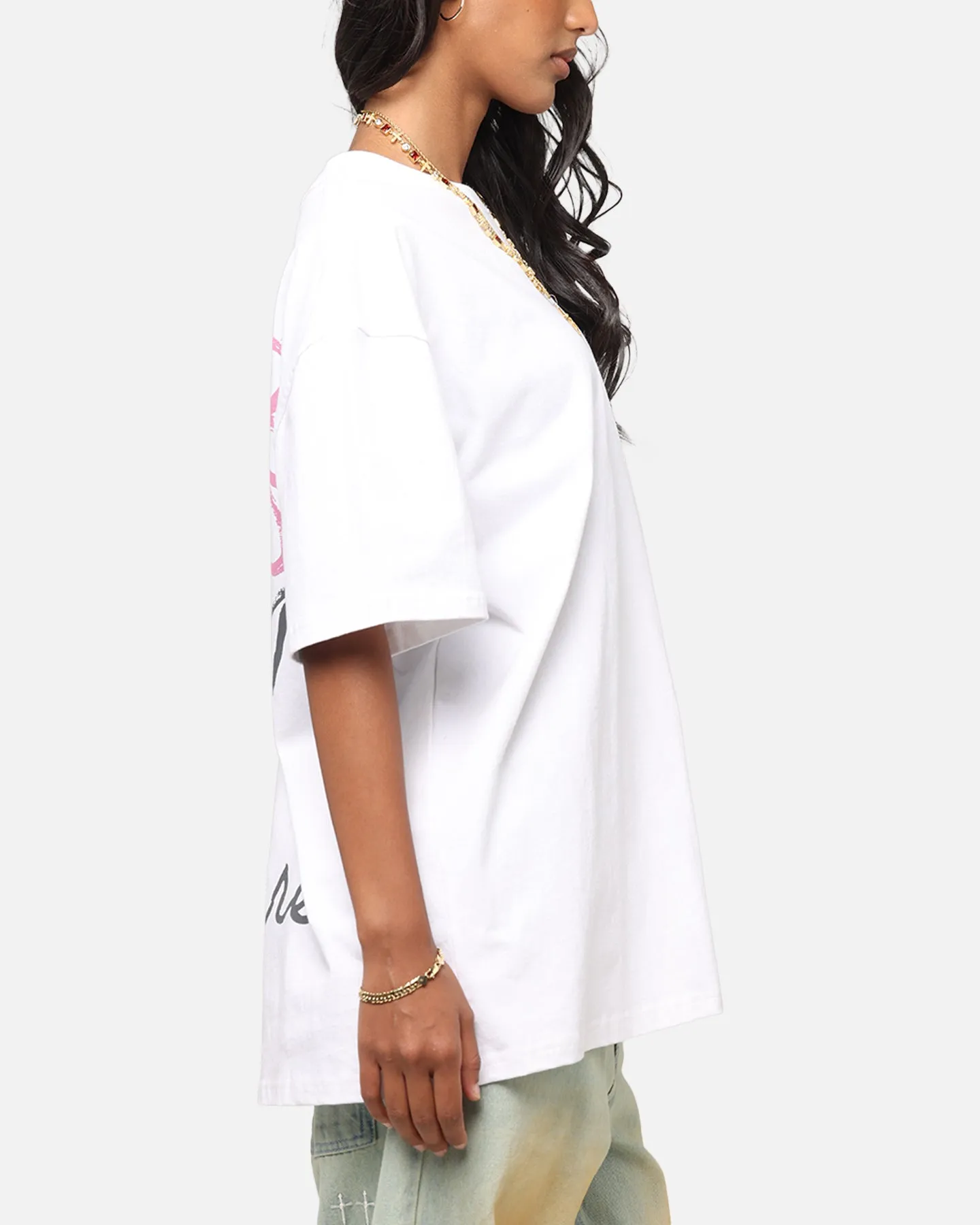 Carre Hand Picked T-Shirt White Chic and Cozy Reinforced Shoulders
