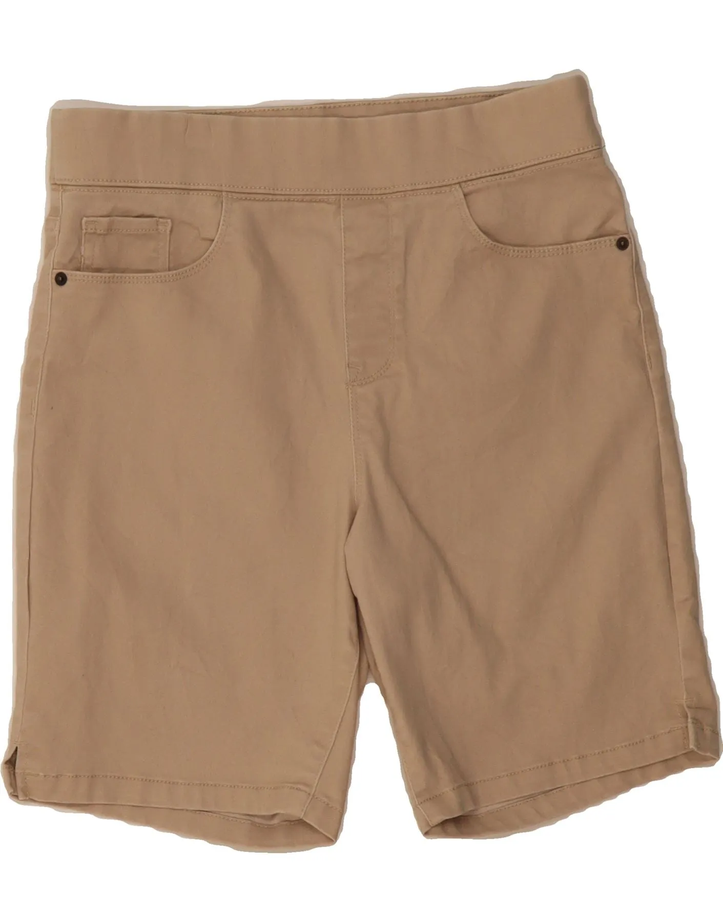 All Occasion Stretch performance DKNY Womens Casual Shorts Medium W30  Beige Cotton