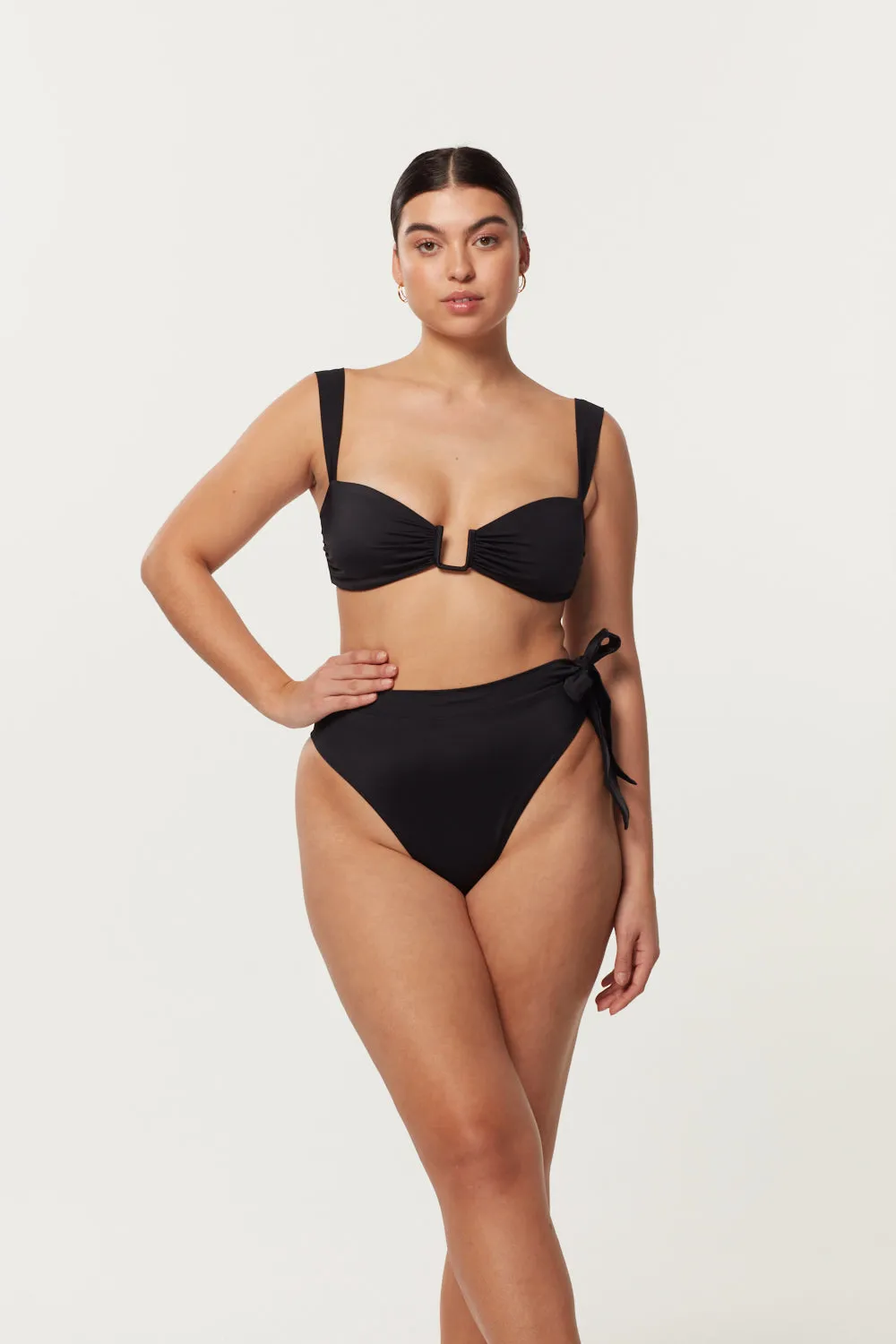 Tahiti Bottom - Black Sand Resistant Lining Non slip grip