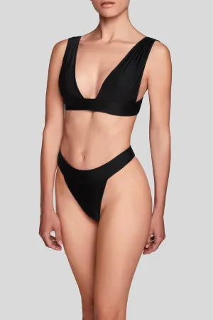 Tahiti Top Plain Wrinkle-Free Front-Knot