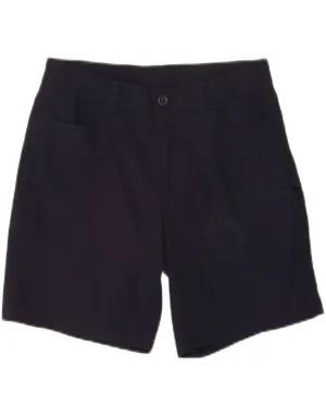 Street Mood EDDIE BAUER Womens Cargo Shorts US 4 Small W28  Navy Blue Nylon