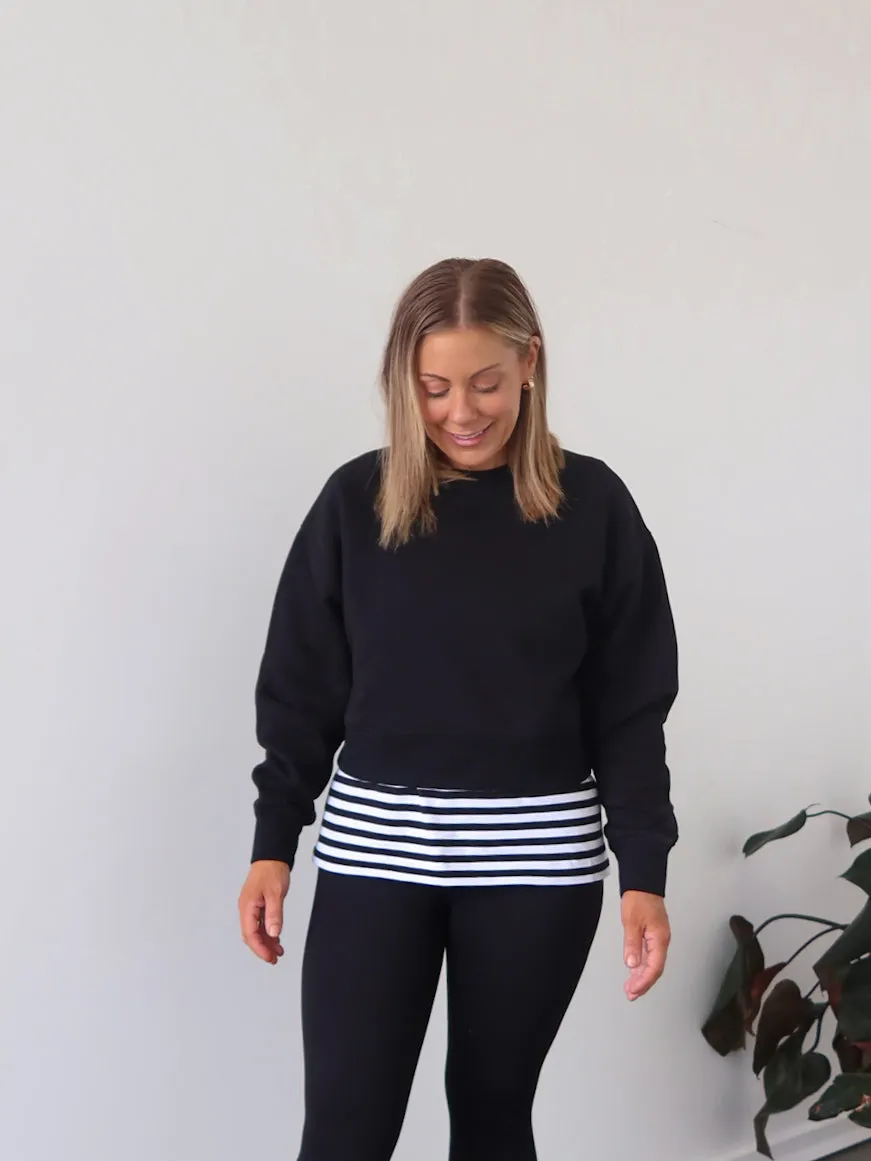 Outdoor Activity Freya Cropped Crew Sweater