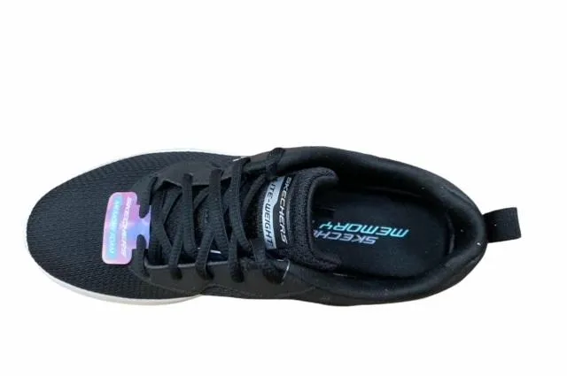 Skechers scarpa da ginnastica da donna Air Dynamight Radiant Choice 149346/BKW nero-bianco grassy terrain