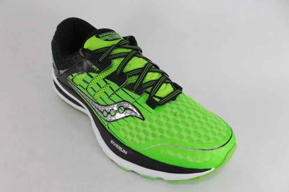 pre - race jitters long - lasting - durability shoes Saucony scarpa da corsa da uomo TRIUMPH ISO 2 S20290 6 verde nero