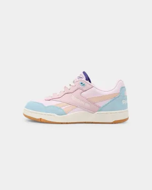 Reebok Women's BB 4000 II Pale Pink/Chalk Moisture Management Technology Versatile Everyday Wear