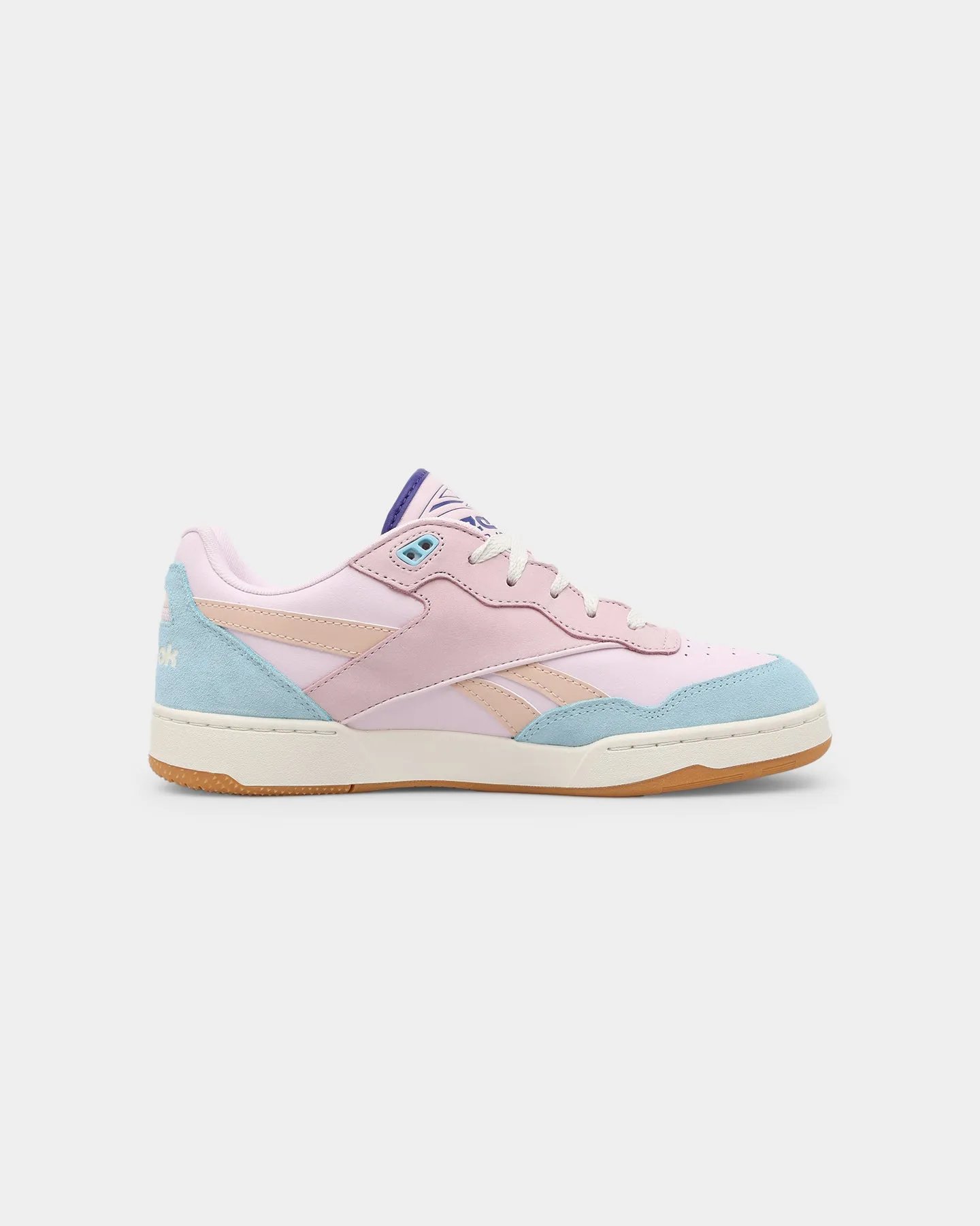 Reebok Women's BB 4000 II Pale Pink/Chalk Shine Bright Neutral Alignment Design