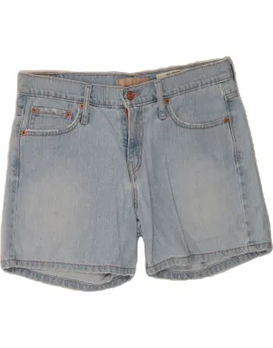 quick-dry feature LEVI'S Womens 515 Denim Shorts US 8 Medium W30  Blue Cotton
