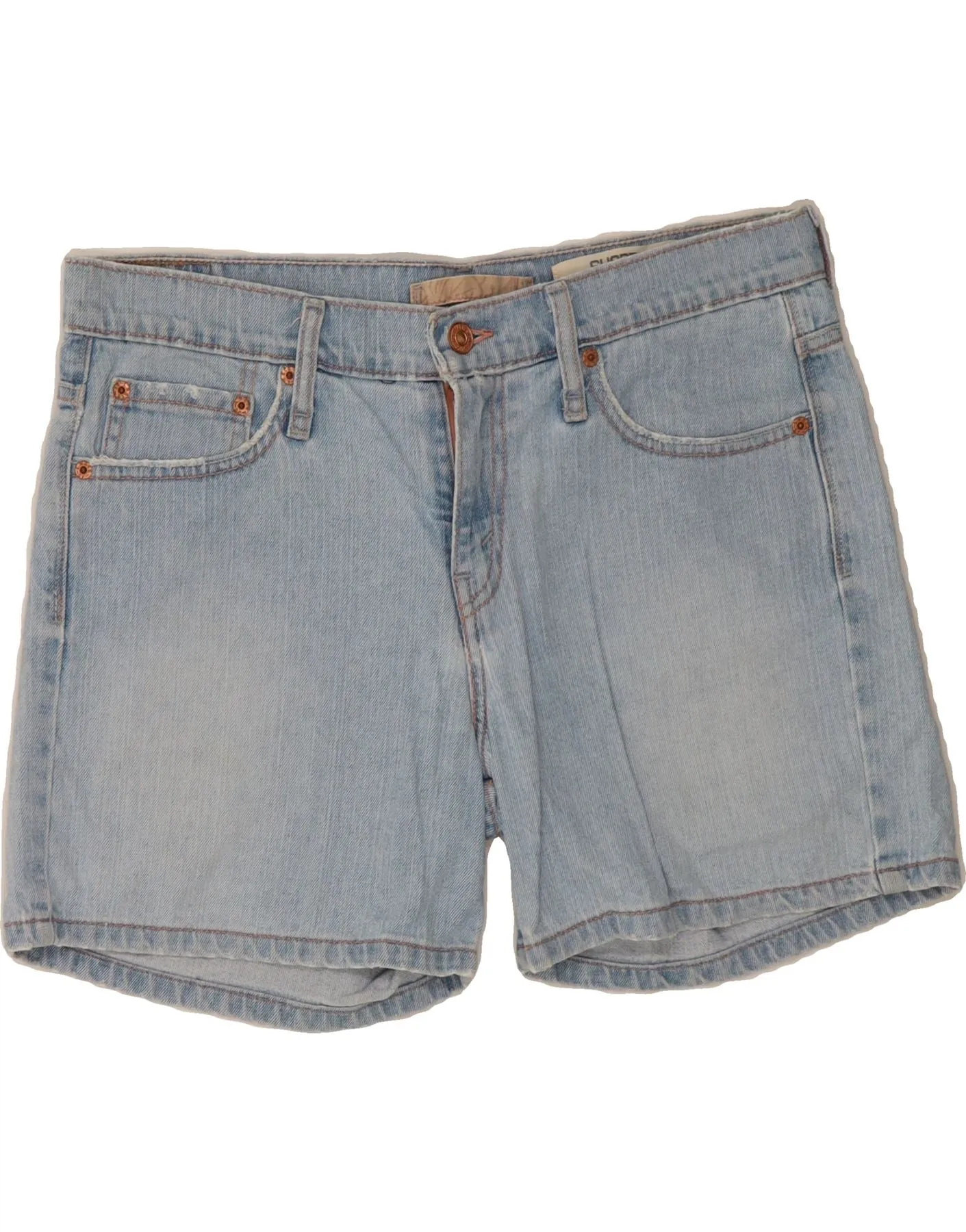 quick-dry feature LEVI'S Womens 515 Denim Shorts US 8 Medium W30  Blue Cotton