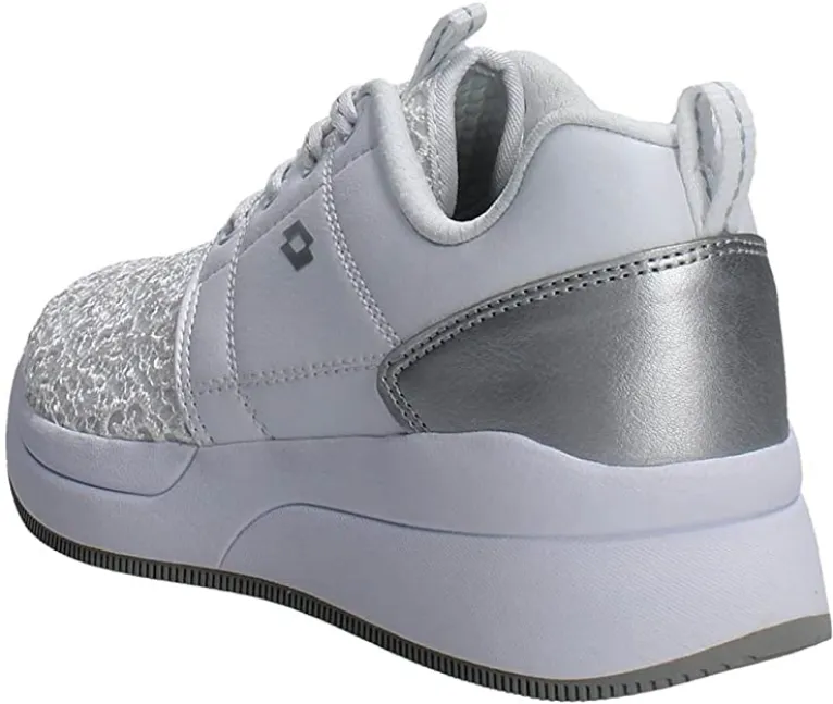entertainment - event running gear Performance - Driven Lotto scarpa sneakers da donna Iris II Amf S7660 bianco argento